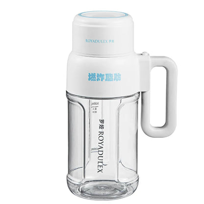 1000ml Electric Juicer Multifunctional Wireless Juicer Cup Blender Portable Drinking Cup Milkshake Blender Juicer Home 1500mAh