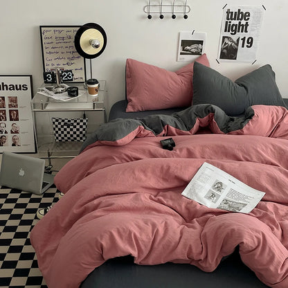 Bedding Comforter sets Duvet Cover bedsheets set with pillowcase Bedding Linens Set for Queen/King Bed edredones de cama