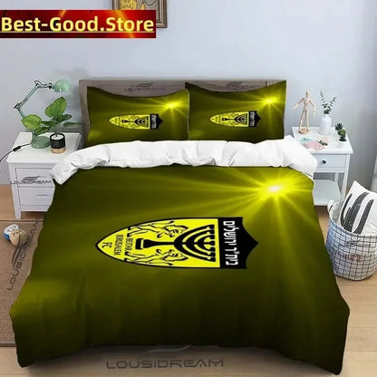 Beitar Jerusalem Fc All Season Twin Bedding Set 3 Piece Comforter Set Bed Duvet Cover Double King Comforter Cover Home Textile