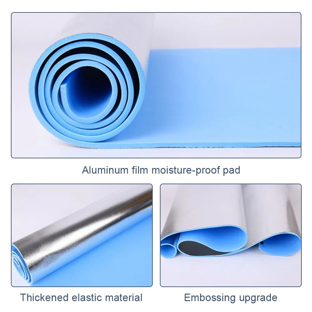 6/8/10mm Yoga Mat Anti-skid Sports Fitness EVA Comfort Foam Thick Yoga Mat for Exercise Yoga and Pilates Gymnastics Mat