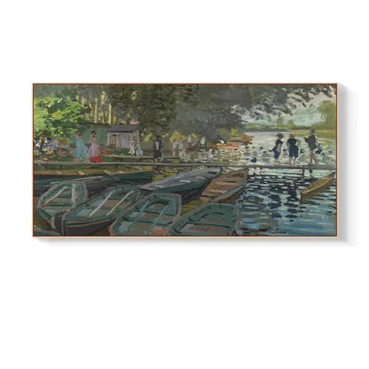 Impressionist Monet Van Gogh Famous Paintings Bedroom Wall Decor Mural Hotel Landscape Canvas Posters and Prints Room Picture