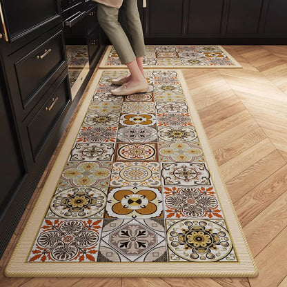 Kitchen Floor Mat Home Decor Rug American-style Carpet Wear-resistant Area Rugs Kitchen Foot Mats 주방바닥매트 Alfombra Cocina
