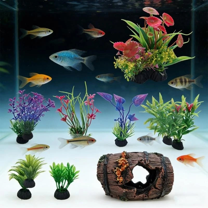Artificial Plant Corals Ornaments Seawater Tanks Aquariums Decorartions