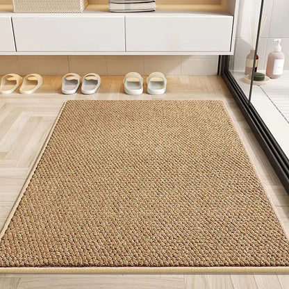 Outdoor Rugs Faux Jute Doormat Effortless Style Durability Every Entrance Floor Carpet Multi-Size 50x80cm/60x90cm/80x120cm