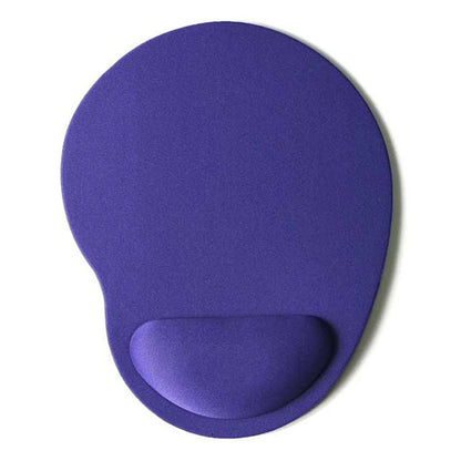 Mouse Pad With Wrist Support Comfortable Mousepad With Smooth Wrist Rest Surface Non-Slip PU Mouse Pad For Office Home Laptop PC