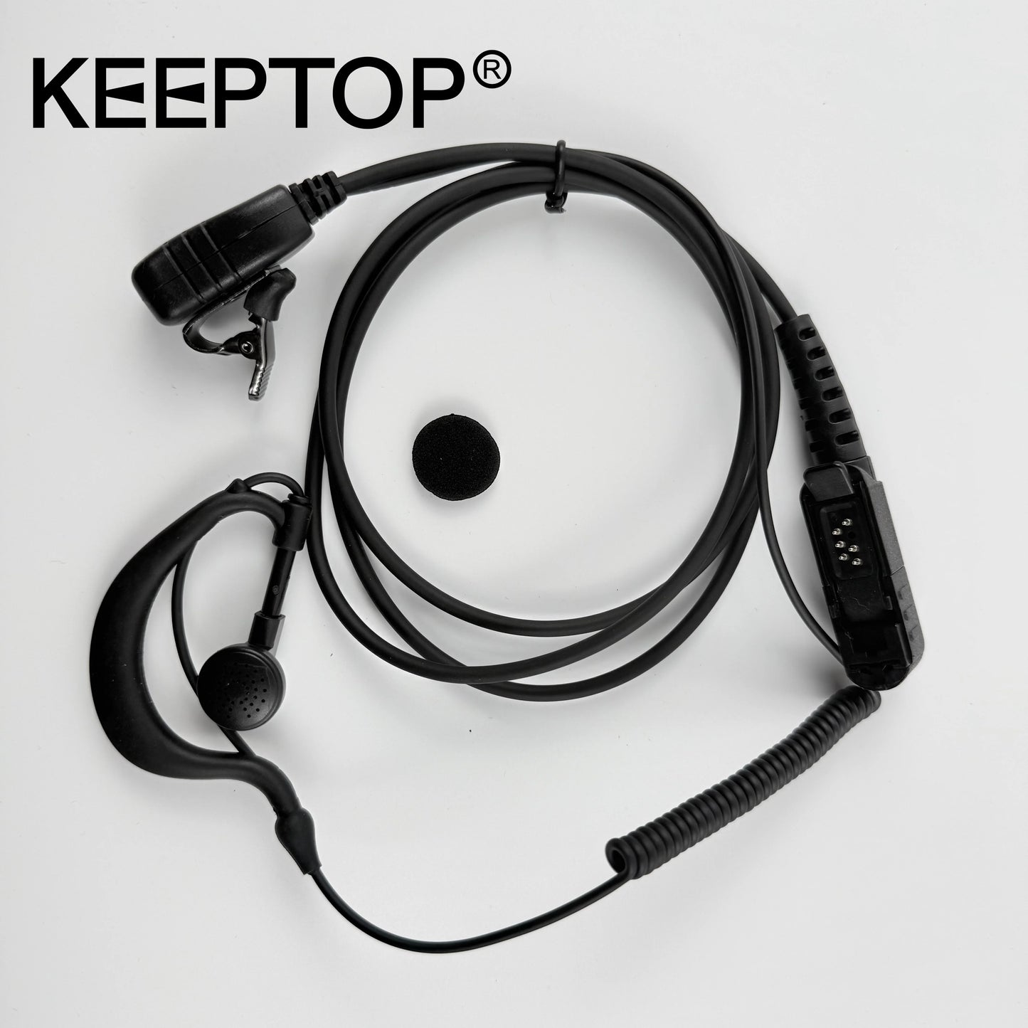 Earpiece Headset Mic For Motorola Radio DP2400 DP2600 XiR P6600 P6620 E8600 MTP3150 MTP3550 XPR3500 3300 Walkie Talkie Earphone