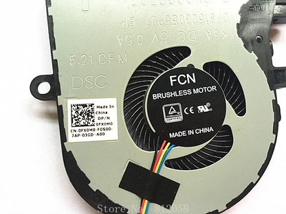 New CPU fan for Dell Latitude 3590 L3590 E3590 Inspiron 15 5570 5575 5770 0FX0M0 DC28000K9D0 DFS1503055P0T FK3A