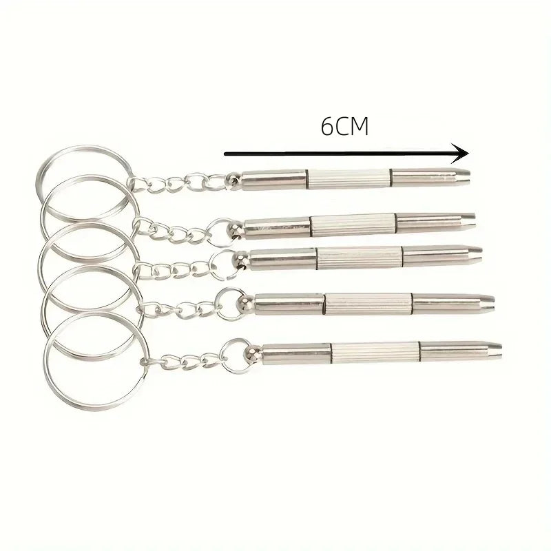 1/2/10pcs Mini Hand Glasses Screwdrivers 3-in-1 Spectacle Repair Kits Multifunction Sunglass Watch Glasses Screwdriver Set with