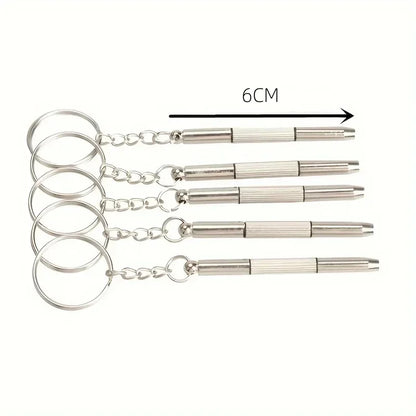1/2/10pcs Mini Hand Glasses Screwdrivers 3-in-1 Spectacle Repair Kits Multifunction Sunglass Watch Glasses Screwdriver Set with