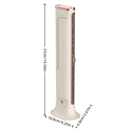 Small Portable Fan Small Bladeless Portable USB Rechargeable Device Office Work Fan for Desk Office Home Car Camping Outdoor