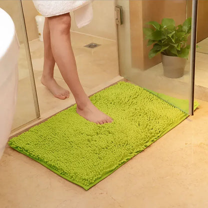 Rectangular Floor Door Mat Carpet, 40X60cm, Soft, Non - Slip, Bathroom, Floor Door Mat, Dirt Barrier