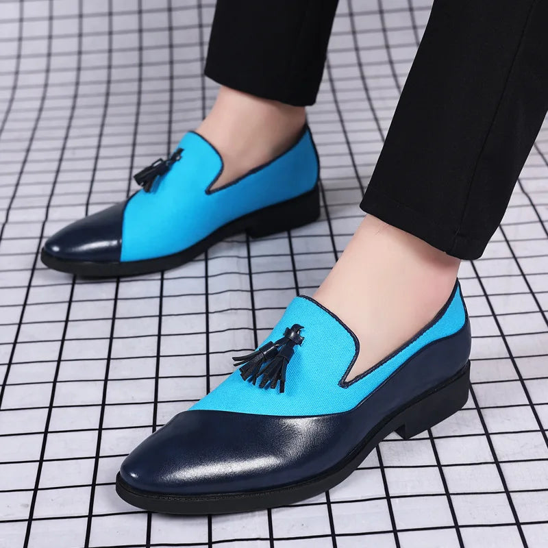 Men's Formal Shoes Versatile Men Shoes British Style Business Shoes Fashion Casual Men Loafers 2025 Trend Zapatos Para Hombres