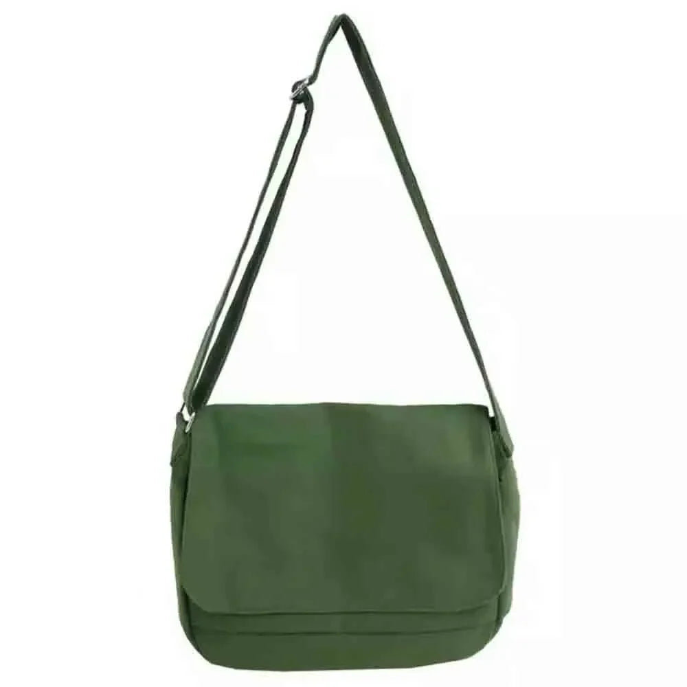 Crossbody Bags 2022 Women Canvas Youth Fashion Casual Shopping Shoulder Bag Large Capacity Solid Color Shoppers Handbags