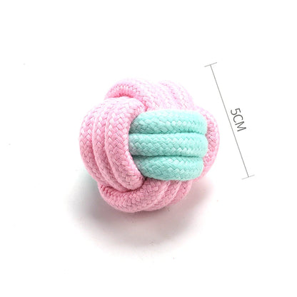 1pc Pet Dog Toys for Large Small Dogs Toy Interactive Cotton Rope Mini Dog Toys Ball for Dogs  Accessories Toothbrush Chew Puppy