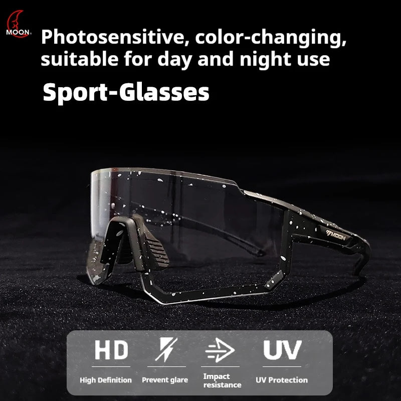 Cycling Sunglasses for Men and Women Protective Sports Glasses for Road/mountain Biking, Night Cycling and Outdoor Activities