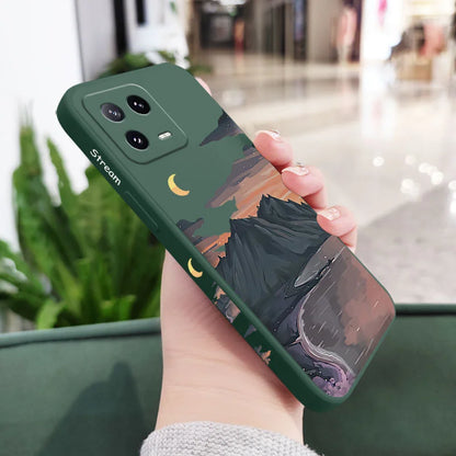 Beautiful River Phone Case For Xiaomi Mi 17 15 14 14T 13 12 12X 12T 12S 11 11T Ultra 10 10T 9 9T Pro Lite Liquid Silicone Cover