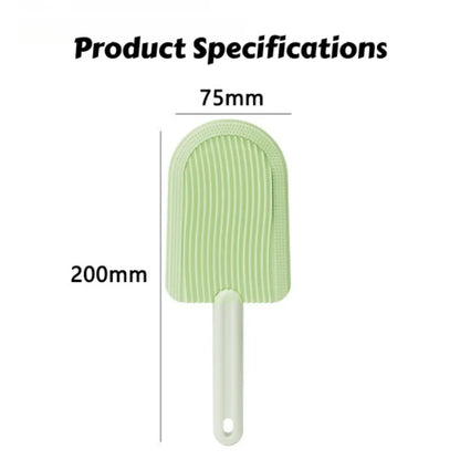 Dual-Sided Pet Grooming Brush: Detangling & Shedding Tool on One Side, Gentle Massage Bristles on the Reverse - for Pets