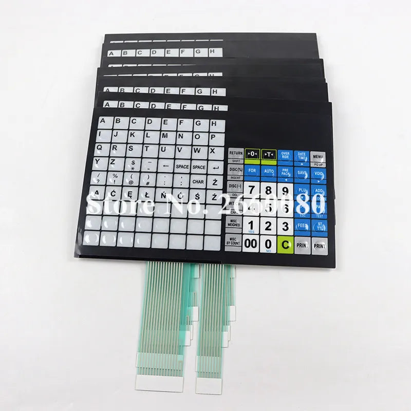 Brand New CL5000J Keyboard for CAS CL5000 CL5500 Scales with Pole Keypad including Overlay