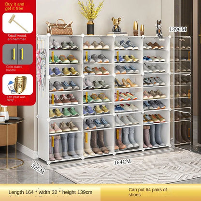 Modern Home Hallway Furniture Shoe Rack Cabinet For Living Room Storage Organizer Shelf Shoes Women's Sandals Cupboard Shoerack