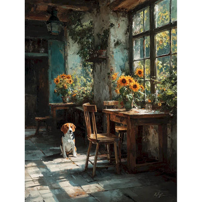 Painting by numbers Landscape Handpainted Art 40x50cm DIY Paint by numbers Adults crafts Number painting Home decor
