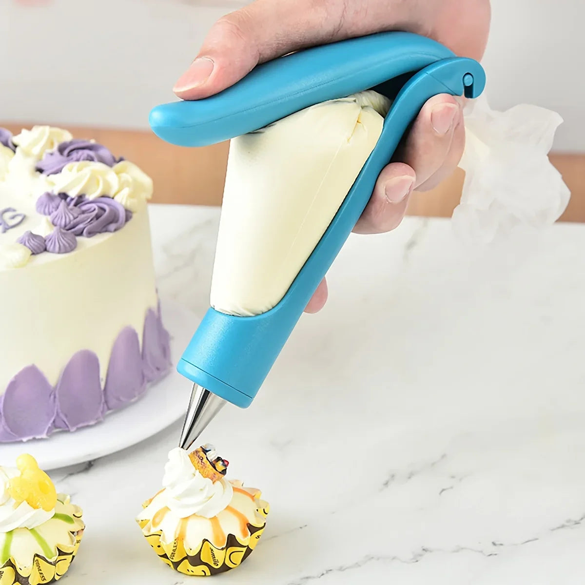 Cake Decorating Tool Set Cake Decorating Pen Baking Tool Kit Pastry Icing Piping Bag Cookie Cream Squeeze Gun Baking Supplies