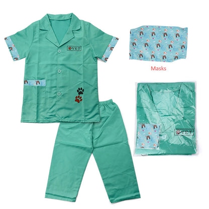 Children'S Veterinary Clothing, Kindergarten Professional Role-Playing Performance Costumes, Home Play Performance Costumes