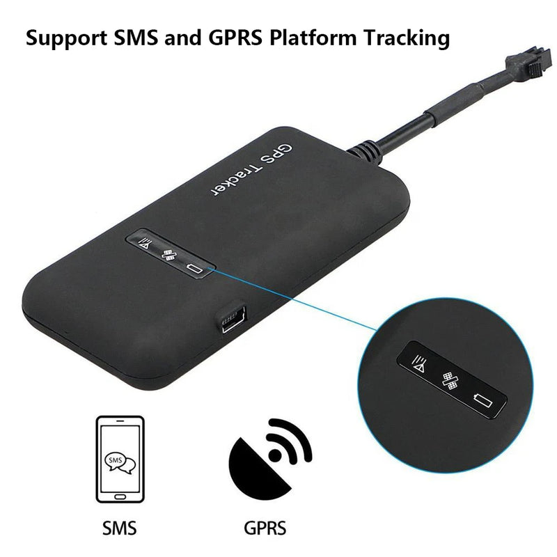 Car/Motorcycle Real-time GPS Tracker Tracking Locator Device GPRS GSM Anti-Theft For Truck Bicycle Car Accessories
