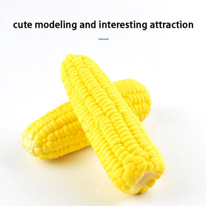 New Latex Corn Shape Puppy Dogs Toy Squeak Toys Pet Supplies Training Playing Chewing Dog Toys For Small Dogs Pet Toys