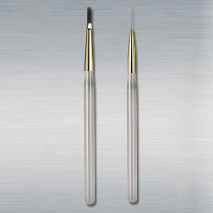 Nail Art Painting Brush Acrylic Lines Pen Stripes Grid Flower Butterfly Drawing Watercolor Brushes UV Gel DIY Design Manicure