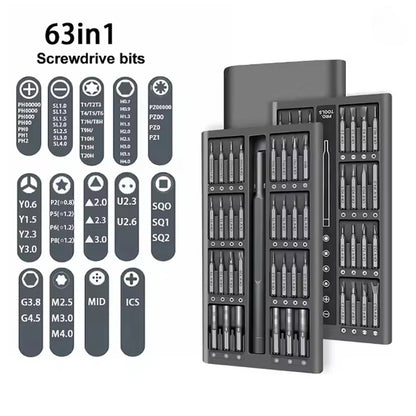 Screwdriver Set Magnetic Screw Driver Kit Bits Precision Electric Laptop Iphone Computer Tri Wing Torx Screwdrivers Small