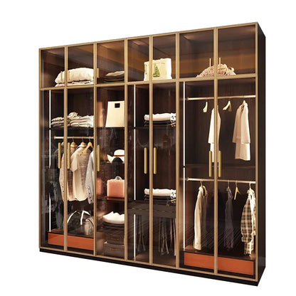 Store Clothes﻿ Comfortable For Room Home Corner Wardrobe Room Clothes Wooden Bedroom Cabinet Multifunctional Storage Furniture