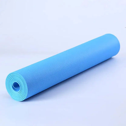 【U】1PC Thick Yoga Mat Anti-skid Sports Fitness Mat 3MM EVA Comfort Foam Yoga Mat For Exercise Yoga And Pilates Gymnastics Mat