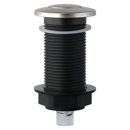 Kitchen Garbage Disposer Extended Air Switch Stainless Steel Button Pneumatic Switch Jacuzzi Starter Accessories with Air Hose