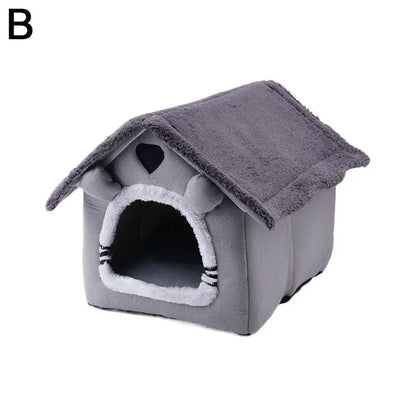 Ultra Soft Plush Pet Bed House Removable Washable Warm Kennel Mat Nest for Chihuahuas French Bulldog Cats Puppy Sleeping Bag