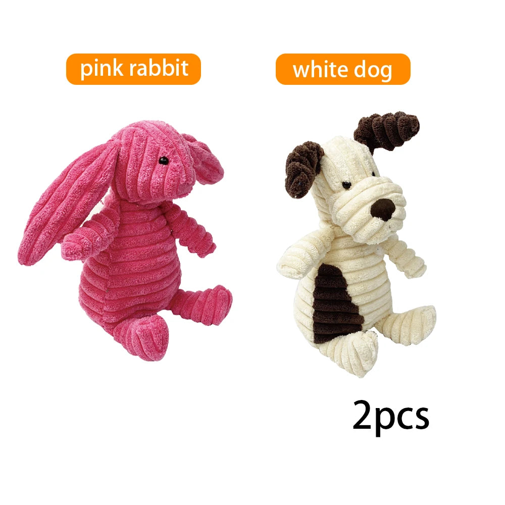 Dog Cat Companion Toys Durable Plush Speak Out Relieve Boredom Doll Fox Doll Comfort Companionship Cat Pet Supplies