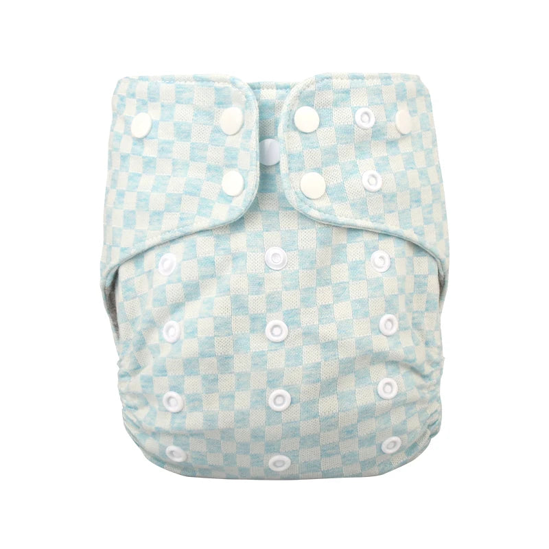 Reusable diapers pants for 0-3 years baby washable nappies ecological diapers organic cotton size adjustable soft 1 piece