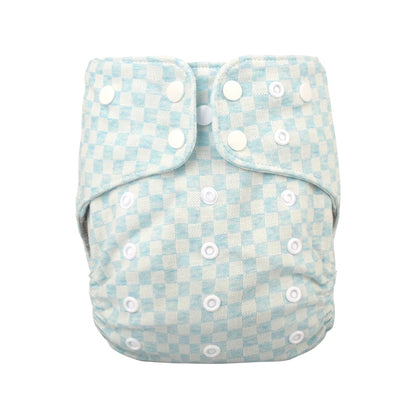 Reusable diapers pants for 0-3 years baby washable nappies ecological diapers organic cotton size adjustable soft 1 piece
