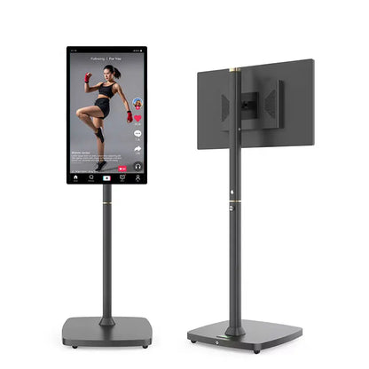 21.5 Inch Interactive Smart Display TV Android Operated In-Cell Touch Monitor Fitness Video Games USB Movable LCD Screen