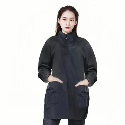 Long Style Pet Dog Grooming Clothing Pet Shop Groomer Uniform Waterproof Anti Hair Working Clothes Hair Salon Hairdresser's Robe