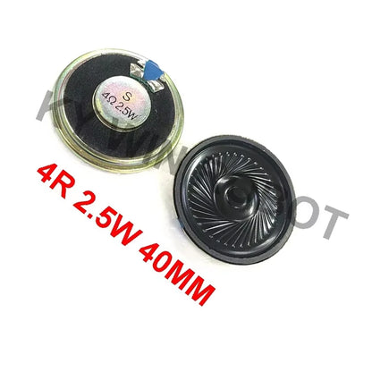 2Pcs/Lot Ultra-Thin Mini Speaker 40mm 5.5mm 4Ohm 2W 2.5W Full Range Mid High Loudspeaker DIY Electronic Components Replacement
