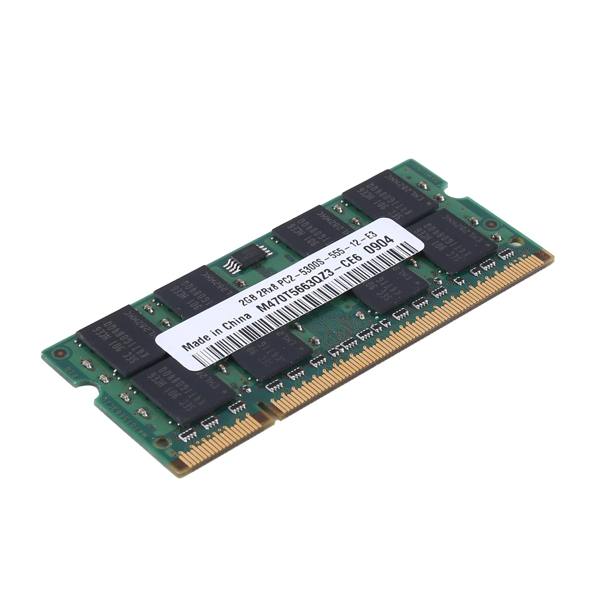 DDR2 2GB RAM Memory PC2 5300 Laptop RAM Memoria SODIMM RAM 667MHz Memory 200Pin RAM Memory
