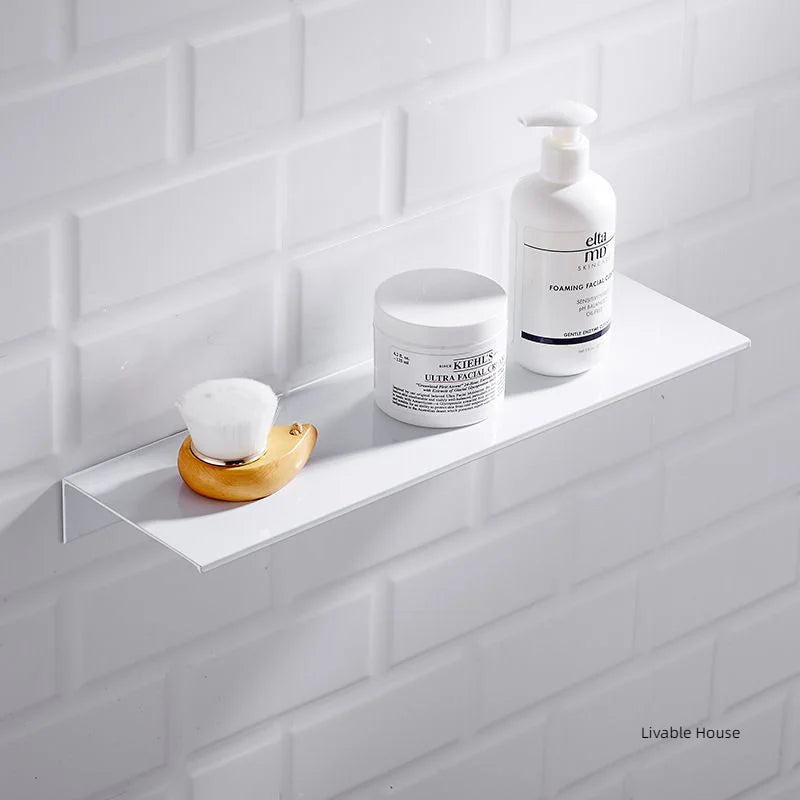 Bathroom Shelves Storage Rack Wall Mount Shelf Shower Storage Rack Holder for Toilet Shampoo Organizer Bathroom Accessories