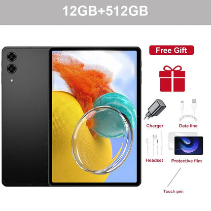 High-end Pad 7S pro Children Tab Global Version 10.Inch Android 15 22GB+2TB Tablet 5G Dual SIM Original Kids Gift Tablet PC+Box