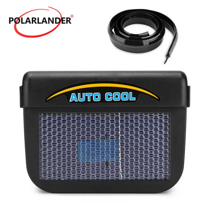 Solar Sun Power Car Window Auto Air Vent Cool Fan Cooler Ventilation System Radiator
