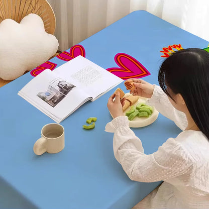 Agatha Ruiz De La Prada Home Tablecloths Dining Decoration And Rectangular Table Accessories Waterproof Cloth Anti-stain