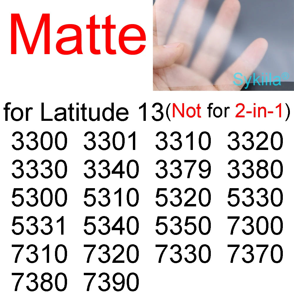Screen Protector for Dell Latitude 15 3550 3540 3530 5550 5540 5531 5530 5521 5520 5510 15.6 Guard HD Clear Matte Frosted Skin