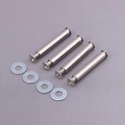 Cooling System Upgrade DIY Kit: 4Pcs Long Screws for Computer Case Fans; Boost Your Console Stability