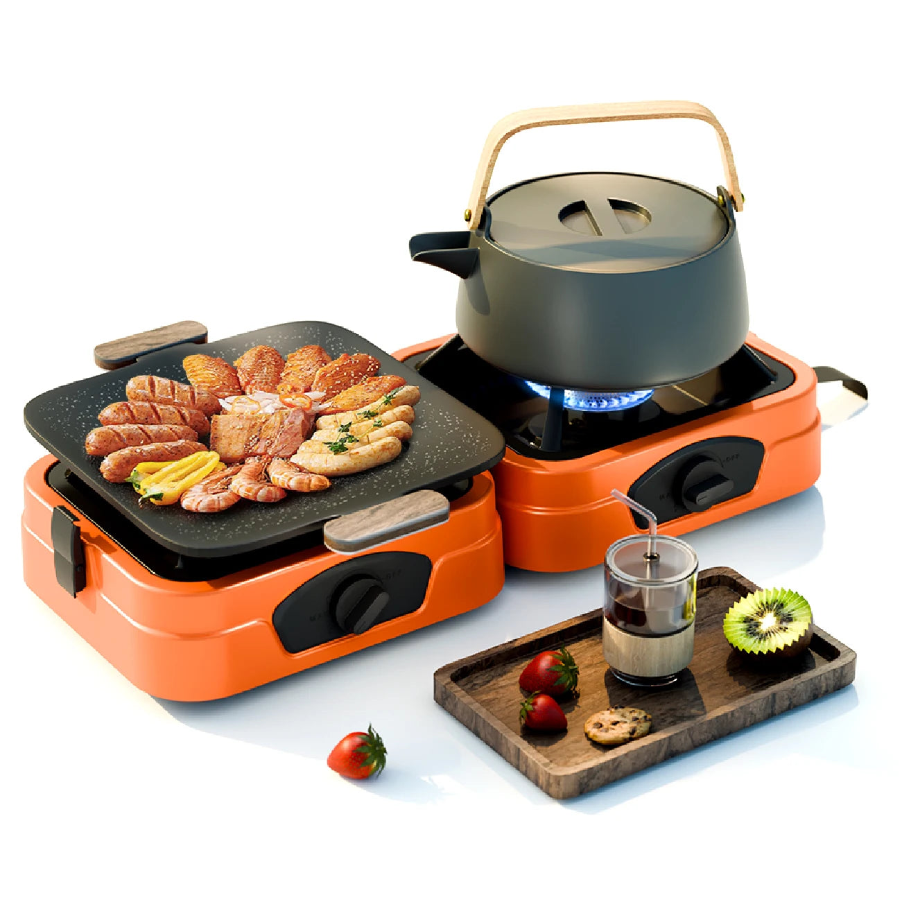 2025 Trending Luxurious Foldable Outdoor Camping Stove For Outdoor Adventures And Campsites