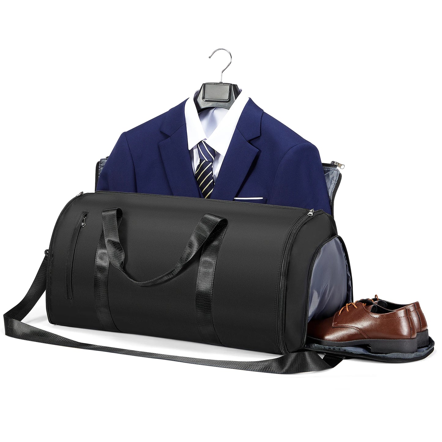 Suit Holders Travel Bag Case for Suit Holder-Convertible Bag Folding Suit Holders for Men Women Travel Business Clothing Bag ﻿