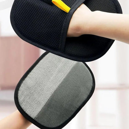 Pet Grooming Gloves Static Dedusting Brush Pet's Hair Remover Brush Removing Dog Cat Hair From Sofa Carpet Clothes Pet Supplies